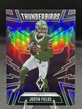 2025 Panini Phoenix Justin Fields #40 Thunderbirds New York Jets Football Card