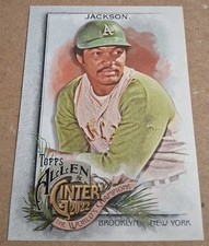 Reggie Jackson 2022 Topps Allen & Ginter #5 HOF Oakland Athletics RARE HTF HOF 