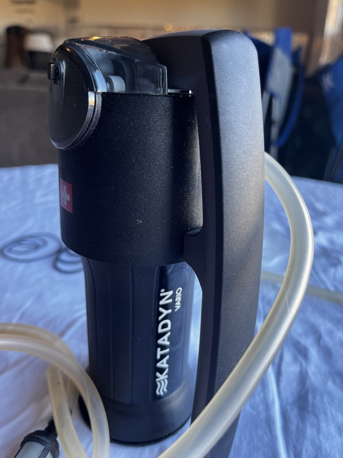 Katadyn Vario Black Pump Portable Water Filter with Accessor