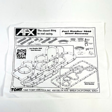 AFX Giant Raceway by Tomy America Inc Slot Car Track 9868 Track Layout Paper