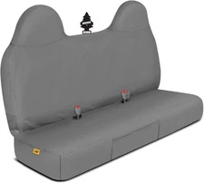 1999-2007 Ford F250 F350 F450 F550 Caterpillar Custom Fit Bench Seat Cover Gray