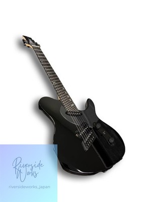 Ormsby TX GTR Black Multiscale 6-String Guitar