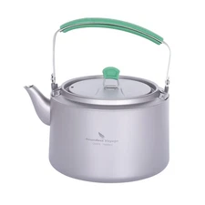 Boundless Voyage Titanium Kettle 800ml/1200ml with Folding Handle Filter Outd...