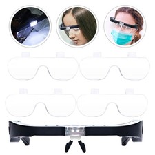USB Rechargeable Head-mounted Magnifying Glass LED Light Magnifying Glass