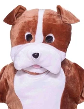 Forum Novelties Deluxe Plush Bulldog Mascot Costume for Events and Halloween,...