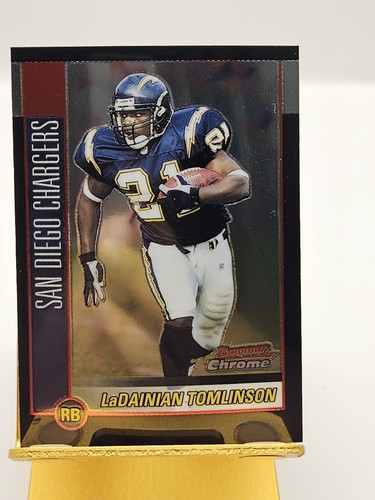 2002 Bowman Chrome LaDainian Tomlinson #63 card