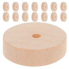  15 Pcs Wooden Wheel Set for Furniture Repair Roue Fournitures D'artisanat