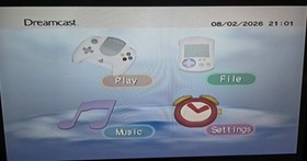 Sega Dreamcast Console with 2 Controllers, VMU, 7 Games, Including Manuals