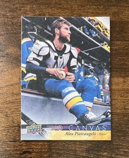 2017-18 Upper Deck Series 1 UD Canvas #C72 Alex Pietrangelo Blues Knights