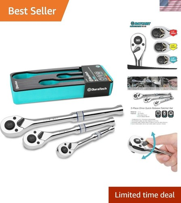 #ad #ad Compact 3 Piece Ratchet Set for Easy Access Perfect for Home and Auto Repair $79.98
