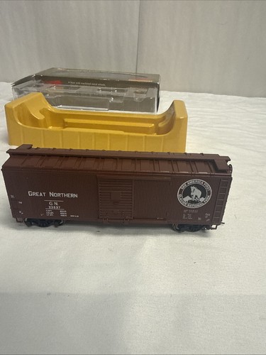 Coche de carga Roundhouse escala HO Great Northern 40' doble funda #84790 RD#23637 | Condition: Used
