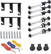 Photography Backdrop Wall Mount 3 Roller Support System, Manual Photo Background