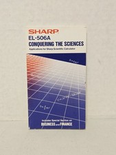 Sharp EL-506A Conquering The Sciences - Applications for Sharp Scientific Calc