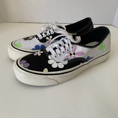 VANS Authentic 44 DX Anaheim Factory Psychedelic Floral Sneakers Size M6.5/W8
