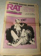 RAT Subterranean News Jan 24, 1969 Jerry Rubin, Gary Snyder, Eldridge Cleaver