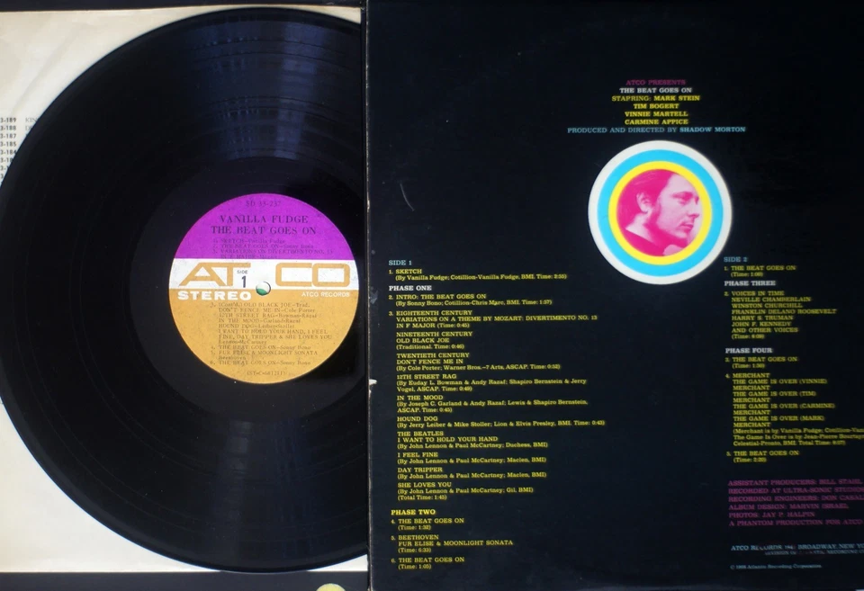 Vanilla Fudge - The Beat Goes On (Plum Atco) - LP record [NHB5-039] USA - Image 2 of 2