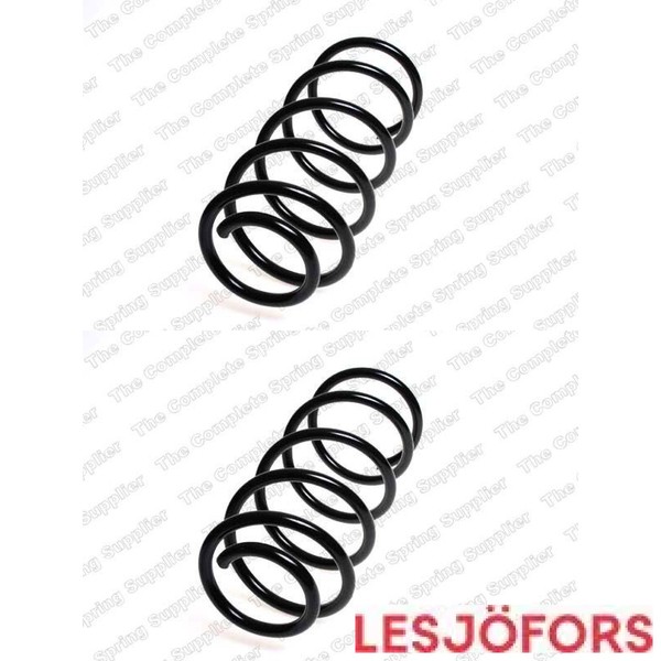 2X Fahrwerksfeder LesjÖFors 4027618 2 Federn Satz Federnsatz FüR Ford-image
