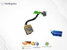 HP DC-In Buchse 65W Ladebuchse Netzteilanschluss mit Kabel Original #28