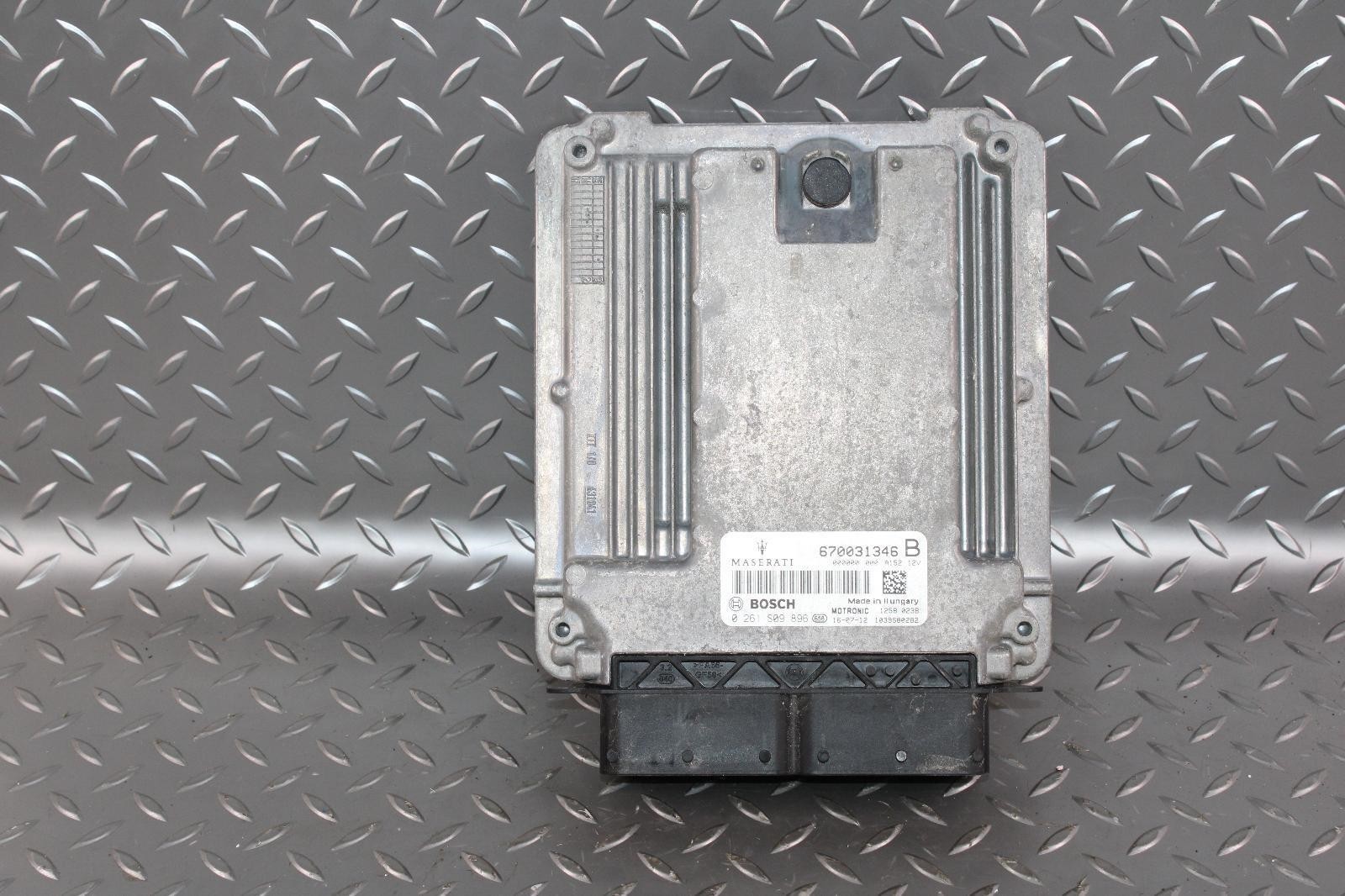 17' Levante 3.0L Motor Engine Control Module ECM ECU Computer PCM PCU Computer