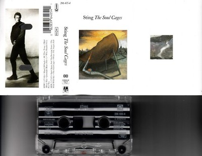 STING - The Soul Cages   MC A&M Records 1991 NL