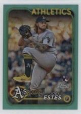 2024 Topps Chrome Update Aqua Refractor 189/199 Joey Estes #USC86 1g1q