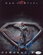 Michael Shannon "Man of Steel" Signed 8x10 Photo General Zod Superman ACOA COA