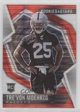 2021 Panini Rookies & Stars Red Pulsar Prizm Trevon Moehrig Tre'von #163 11yh