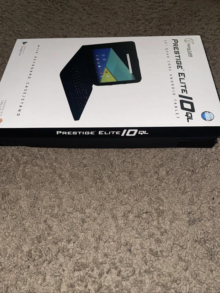 BRAND NEW VISUAL LAND PRESTIGE ELITE 9QL- Quad Core Android Tablet 2015 - Image 4 of 4
