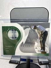 ⛳️2001 Upper Deck Golf Peter Jacobsen Tour Threads Relic