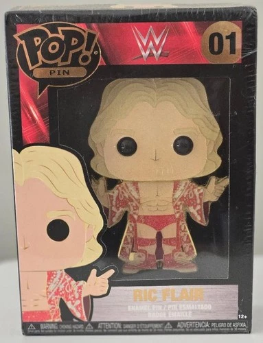 Funko Pop! Pin: WWE - Ric Flair #01 Large Enamel Pin