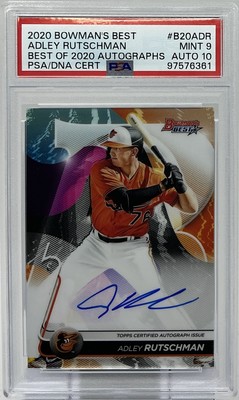 その他 UD Adley Rutschman Auto 2020 Bowman's Best - Best of