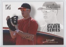 2012 Onyx Platinum Prospects Limited Edition Silver Series 64/100 CJ Cron 0b5