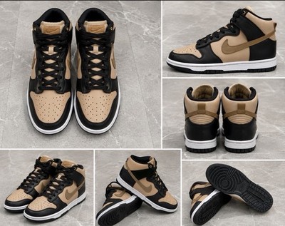 Size 7.5- Nike Dunk LXX High Black Flax W