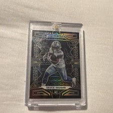 2023 Panini Obsidian Deuce Vaughn #124 Cowboys Rookie Serial Numbered /10