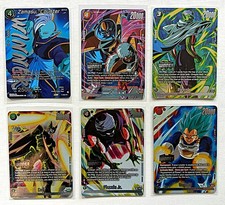 Dragon Ball, 6 Karten, Pre-Release/Release Event, Turniersieger, Konvolut.