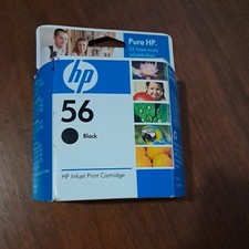 HP 56 Black Ink Cartridge Factory Sealed Exp 09/2008 C6656AN New In Box