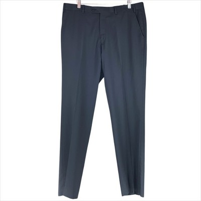 JOHN VARVATOS STAR USA Thompson Wool Lightweight Dress Pants Dark Gray Size 36R