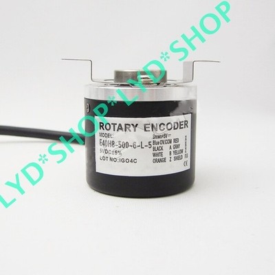 1pcs New Rotary Incremental Encoder E40H8-500-6-L-5 #zv