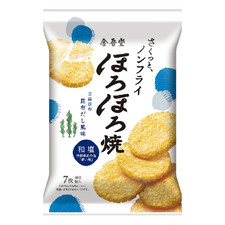 Japan Kingodo Seika Horohoro Yaki Japanische Salz Reiscracker 7 Stück × 12 Be...