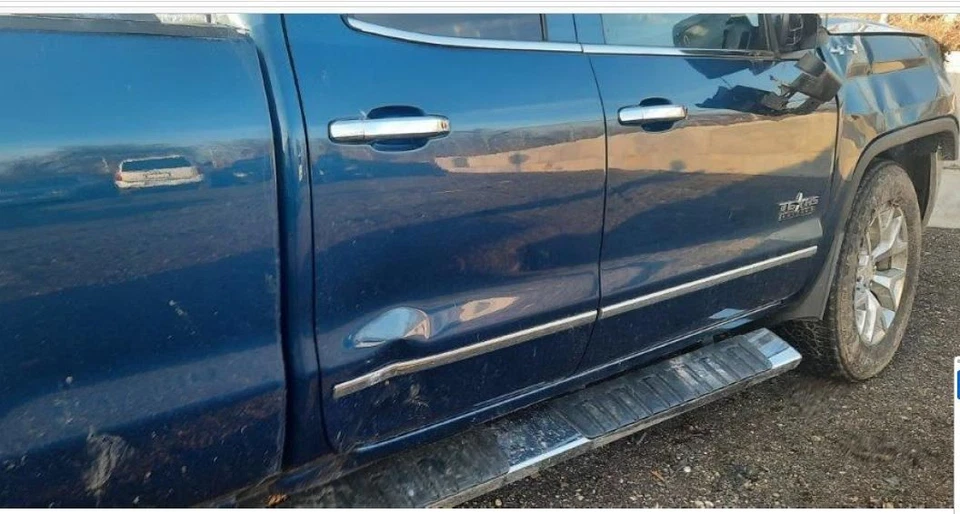 (LOCAL PICKUP ONLY) Driver Rear Door Glass Classic Style Fits 14-19 SIERRA 1500  - Imagem 4 de 4