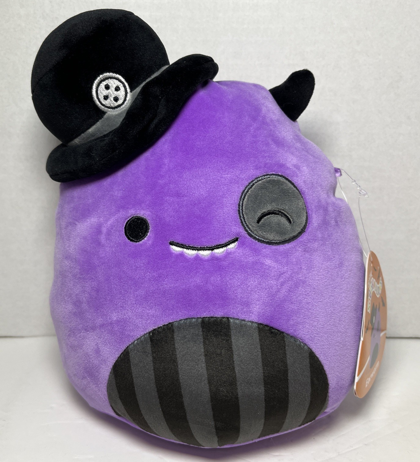 Squishmallows Earworm The Purple Monster Halloween Squad 7.5” Plush Toy New/Tags