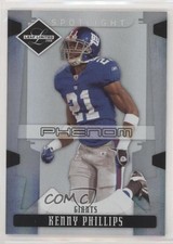 2008 Leaf Limited Phenoms Spotlight Silver 59/99 Kenny Phillips #258 1o3