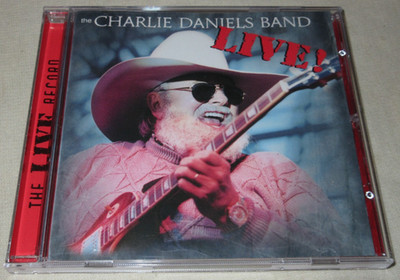 THE CHARLIE DANIELS BAND Live! (2001) CD Country Southern Rock Blue Hat