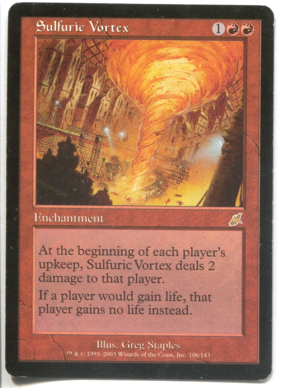 Sulfuric Vortex - LP - Scourge (SCG) #106, MTG
