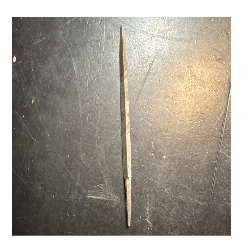 Triangle Taper Saw File (1) used