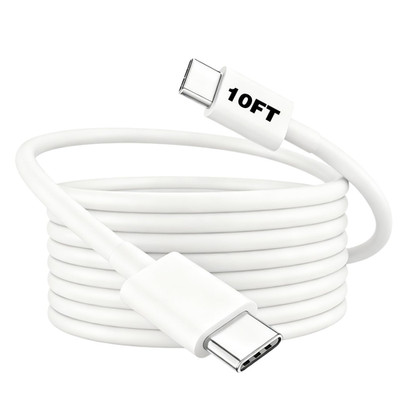 10 Ft Phone Charger Cord USB C to USB C Cable for New Iphone 17 Pro/17 Promax