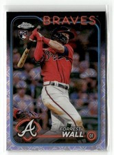 2024 Topps Chrome Logofractor Edition #176 Forrest Wall RC ROOKIE