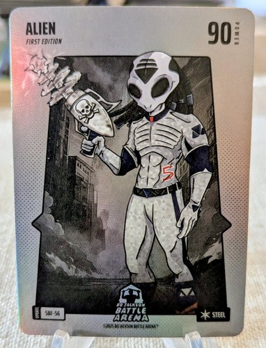 Bo Jackson Battle Arena Update Silver BATTLE FOIL `ALIEN' CJ ABRAMS