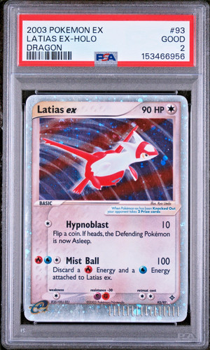 Latias ex graded PSA 2 for sale on eBay