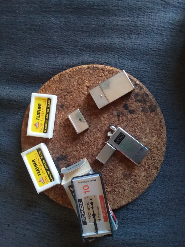 vintage staf ,nnew lighter and staf